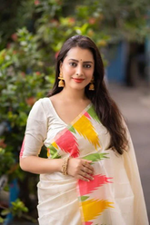 White Designer Weaving Jacquard Banarasi Soft Silk Traditional Saree - sareeswholesalers